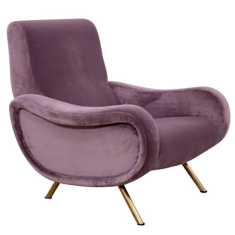 Lady Chair by Marco Zanuso for Arflex in New Upholstery at 1stDibs