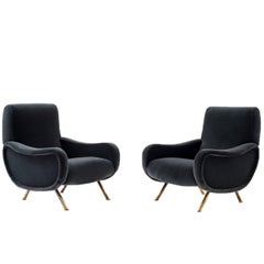 Pair of Lady Chairs by Marco Zanuso