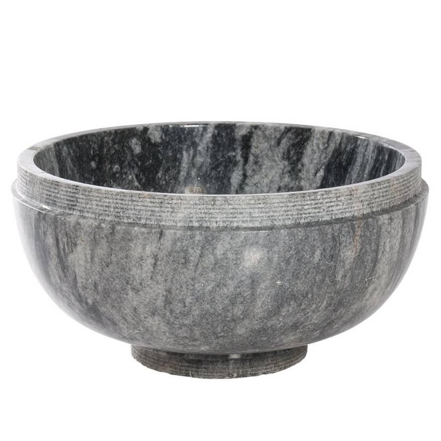 Modern Marble Bowl by Portuguese Artist