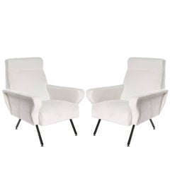 Italian Mid-Century Modern Lounge Chairs 10