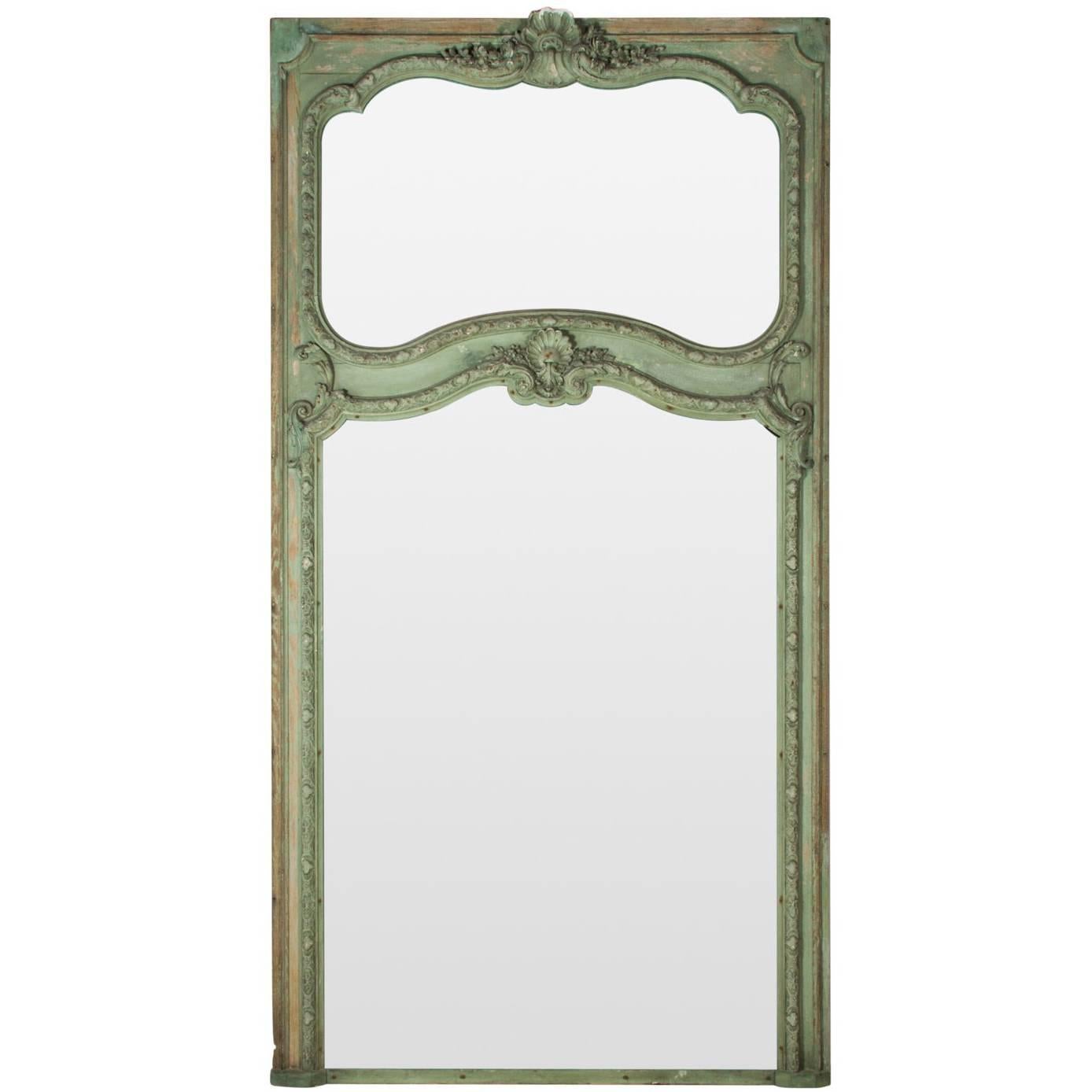 Belle Époque Era Double Paneled Mirror For Sale