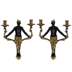 Pair of Large Venetian Style Sconces