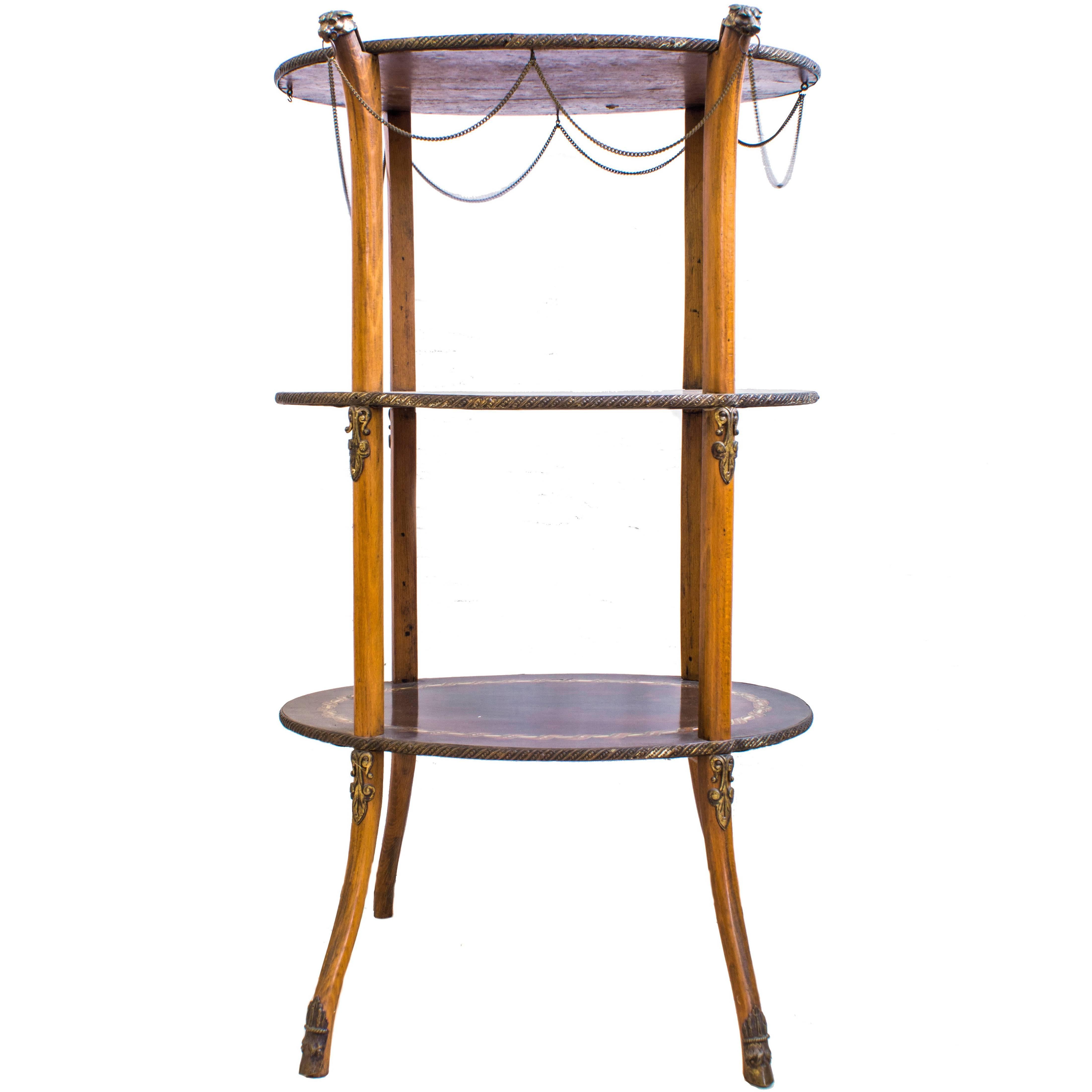Etagere Table, Second Half of the 20th Century