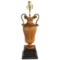Wooden Urn Lamp by Palladio