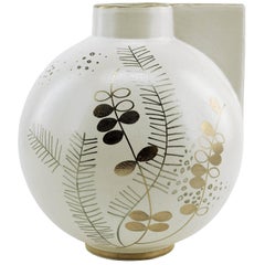 Primavera French Art Deco Ceramic Vase by Sainte-Radegonde, 1922-1923 1
