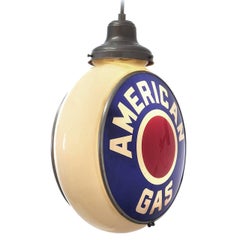 1940s American Gas Globe