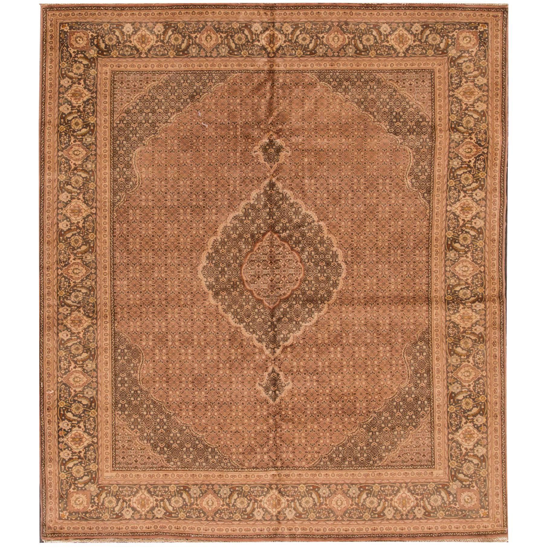 Vintage Persian Tabriz Rug For Sale at 1stDibs