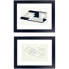 Lithographs by Josef Albers from Formulation and Articulation
