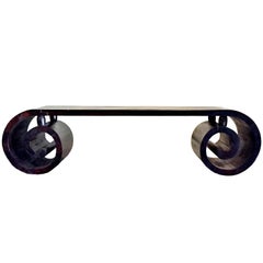 Asian Scroll Table