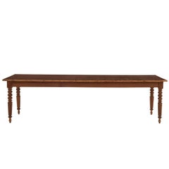 19th Century Suede Farm Table 12