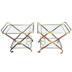 A Cesare Lacca Italian Bar Cart