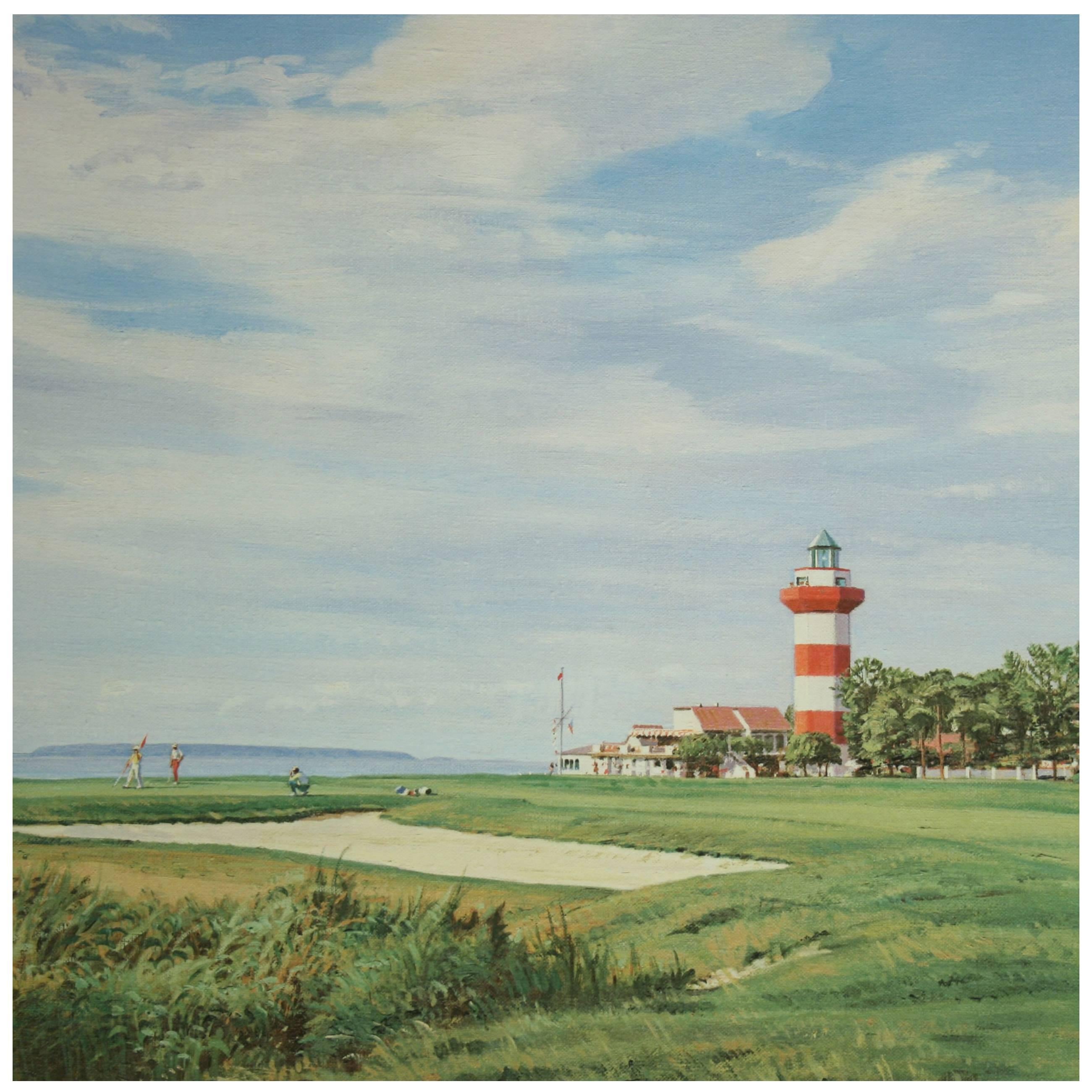 Harbor Town Golf Print, Arthur Weaver