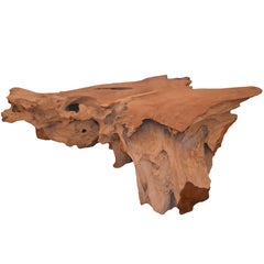 Organic Teak Wood Coffee Table 3