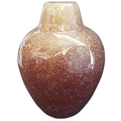 20th Century Murano Glass Vase by Poli, Seguso