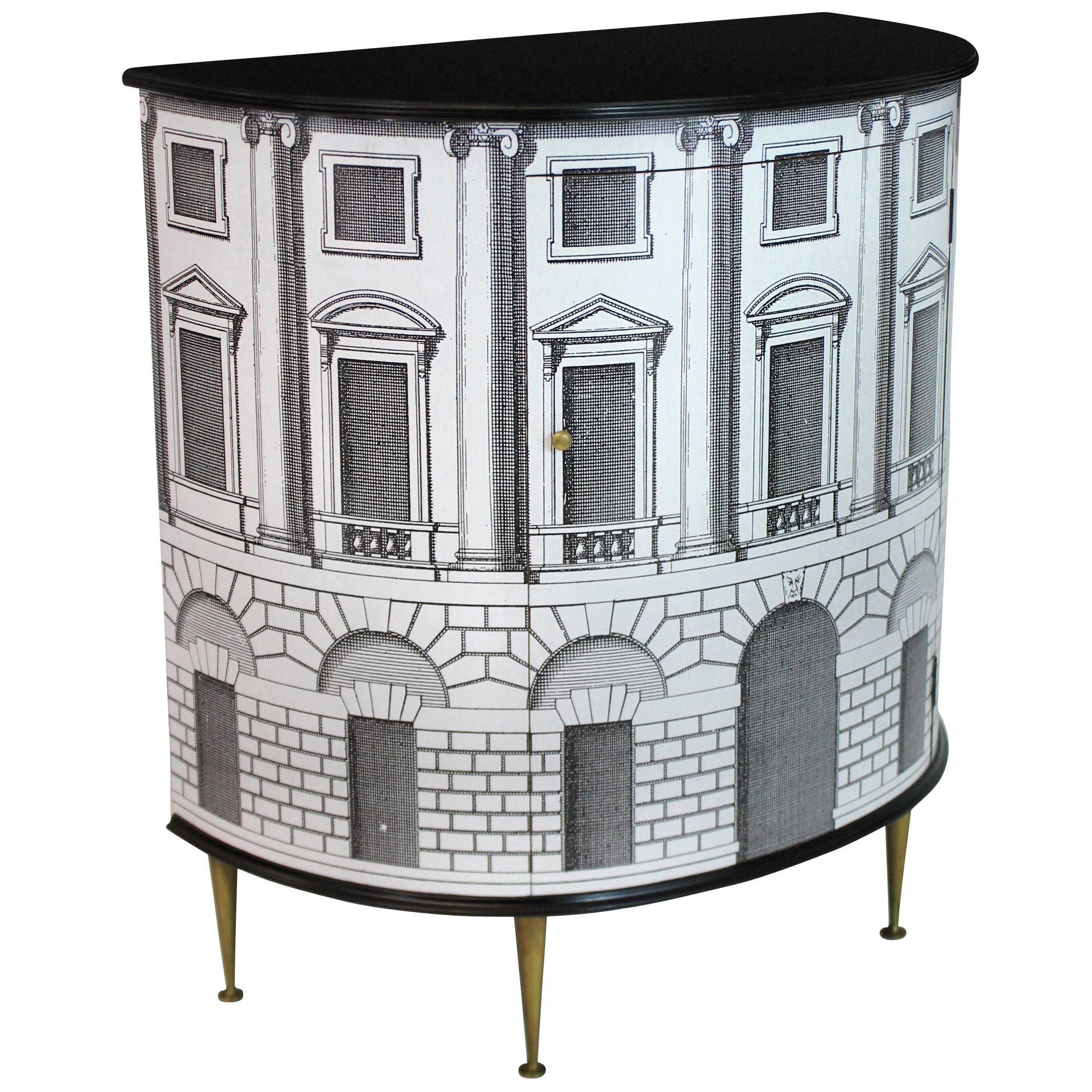 Fornasetti Style Cabinet 
