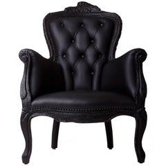 Used Moooi Smoke Leather Armchair by Maarten Baas