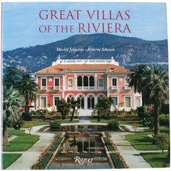 "Great Villas Of The Riviera, " First Edition Book