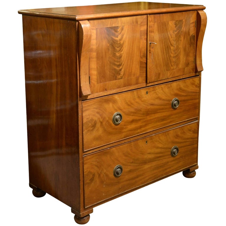Victorian Mahogany Chest For Sale at 1stDibs