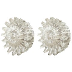 Austrian Faceted Glass Sconces 6