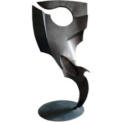 Cyrille Husson Huge Metal Sculpture
