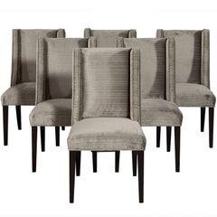 Set of Eight Carrocel Custom Mabel Dining Chairs