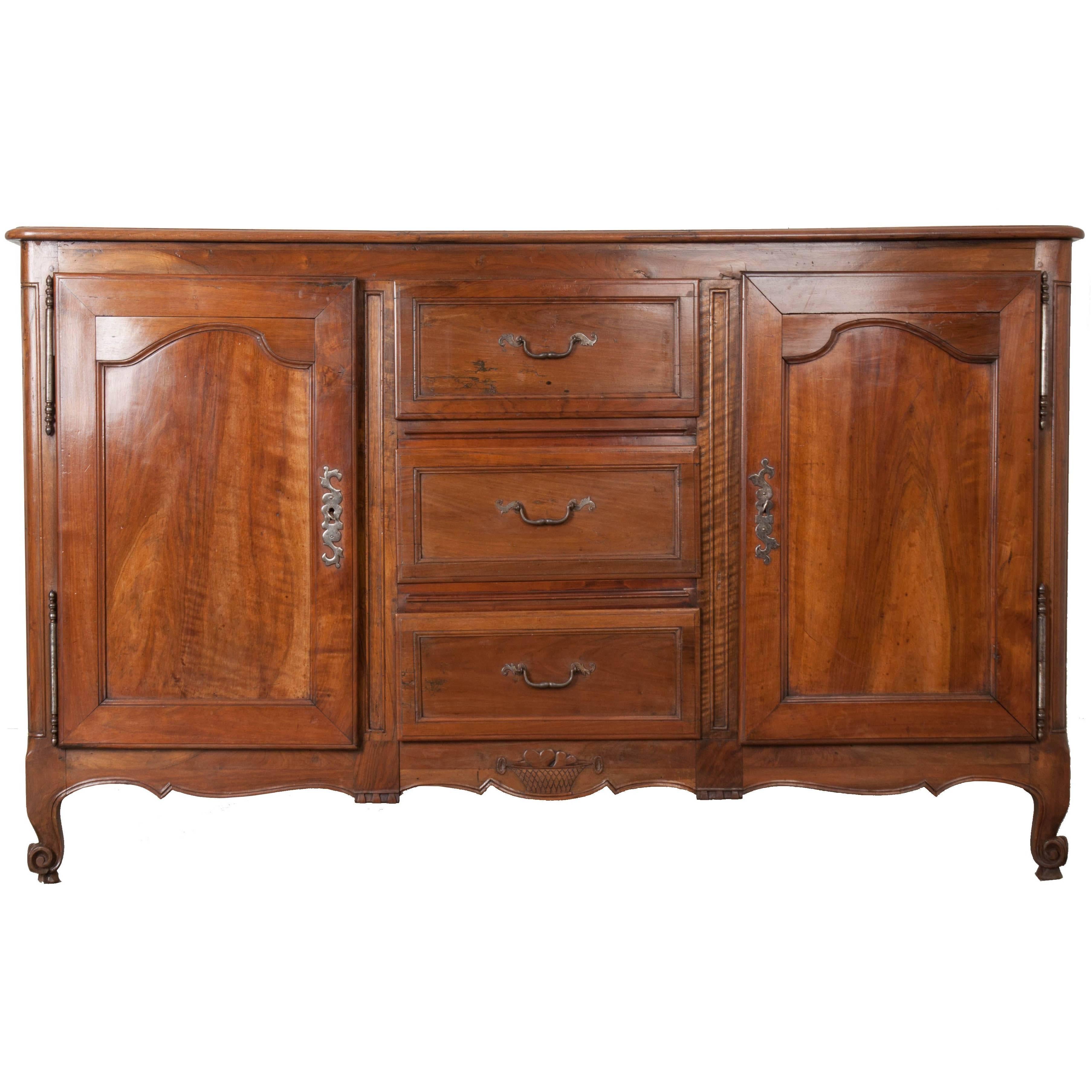 French 19th Century Transitional Style Cherry Enfilade