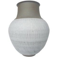 Thom Lussier White Ceramic Vase