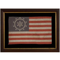 48 Stars on an Antique American Flag Designed and Commissioned by Wayne Whipple