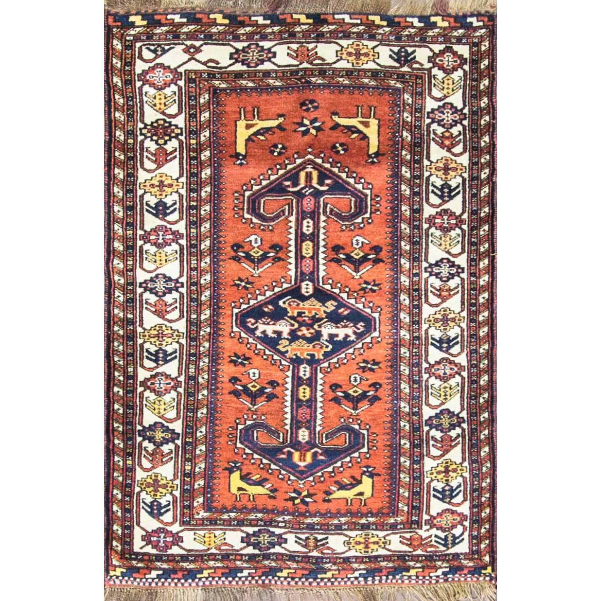 Wonderful Persian Qashqai Rug