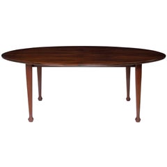 Mid-Century Andrew J Milne Oval Rosewood Dining Table