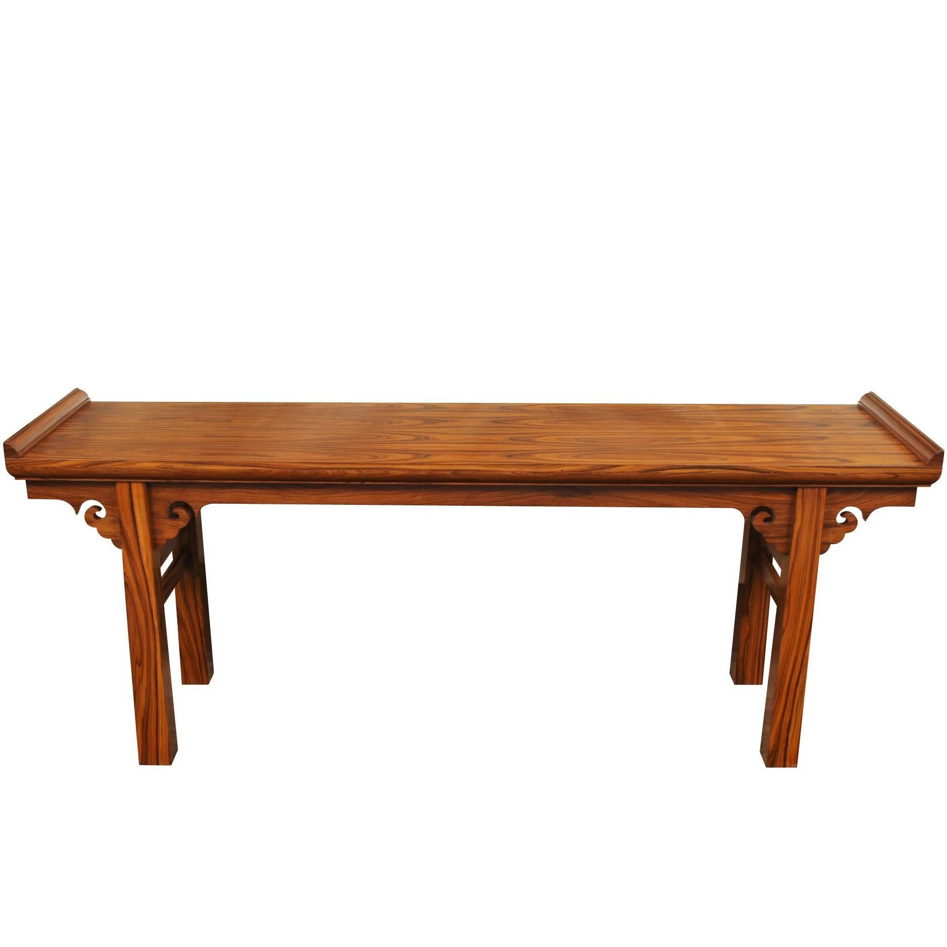Chinese Rosewood Altar/Scholar's Table