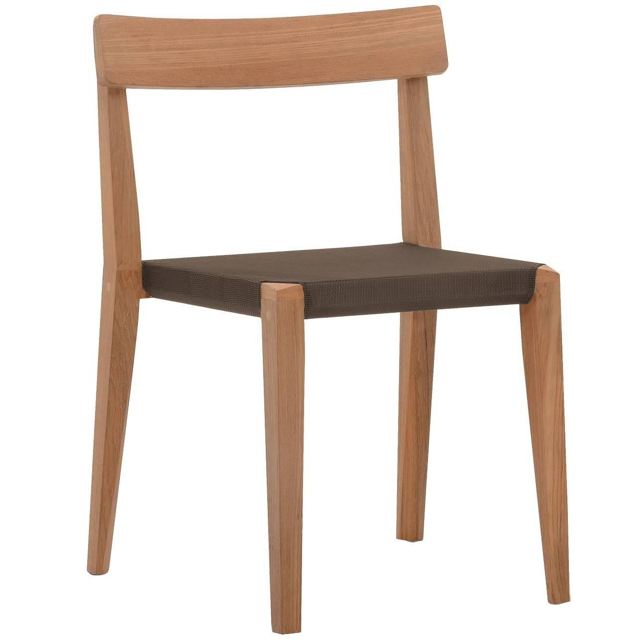 Roda Teka 171 Indoor/Outdoor Stacking Chair Designed by Gordon Guillaumier For Sale