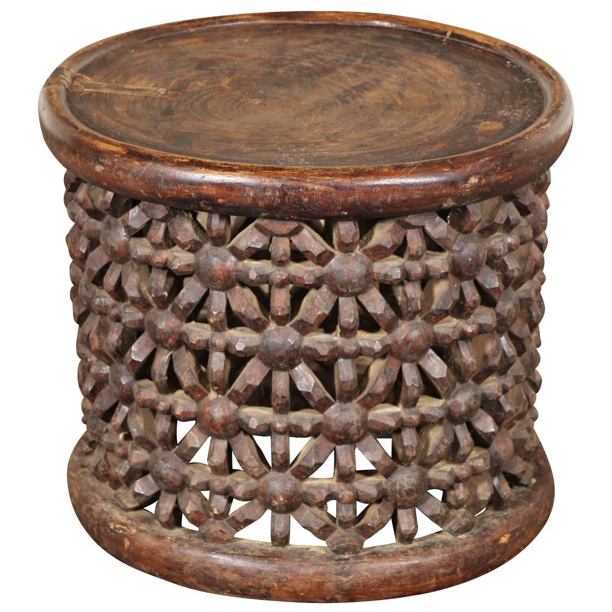 African Tribal Table or Stool
