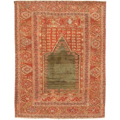 Antique 17th Century Turkish Basra Ghiordes Rug