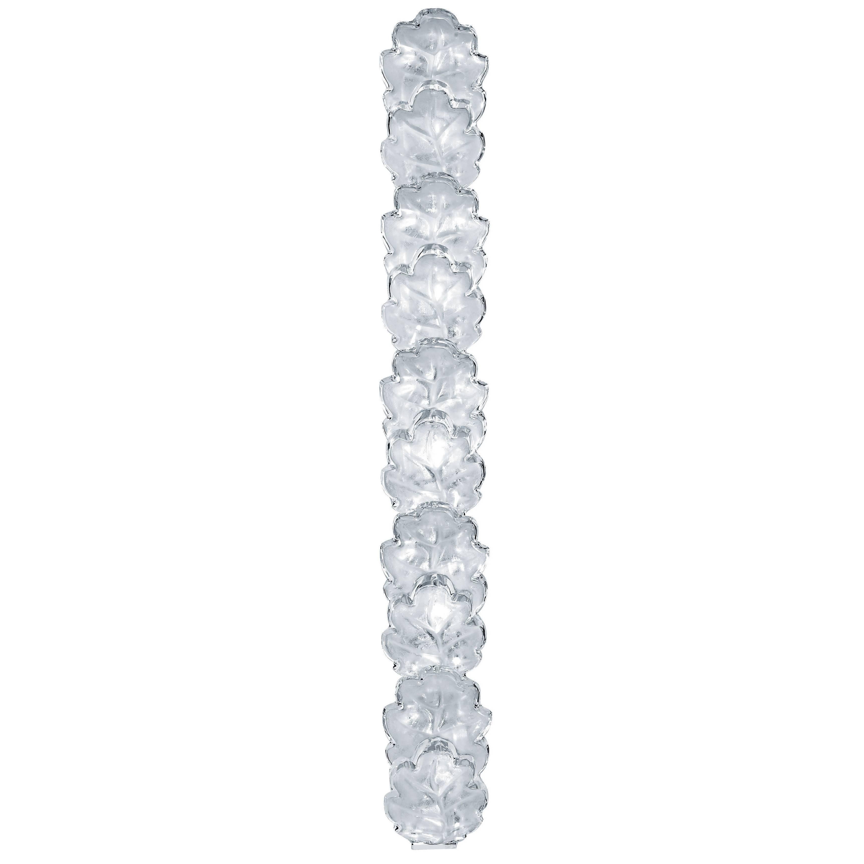 Lalique Chêne Crystal Light Ramp For Sale