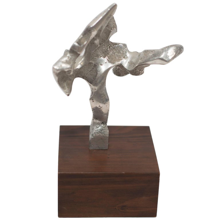 ABSTRACT Metal Sculpture For Sale at 1stDibs