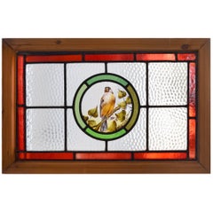 English Art Glass Window