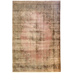 Antique Persian Kermanshah Rug, circa 1900s 12