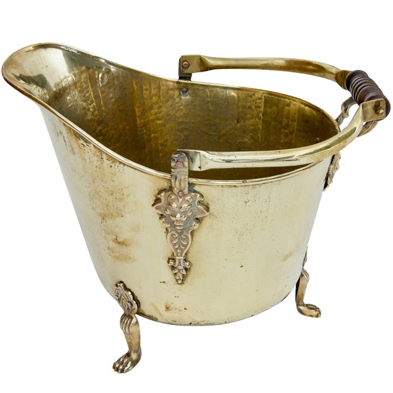 19th Century Brass Coal Scuttle at 1stDibs coal scuttle for sale
