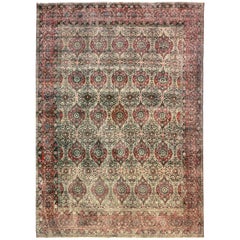 Antique Persian Kermanshah Rug, circa 1900s 8