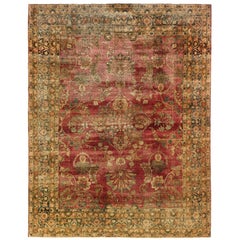 Antique Persian Kermanshah Rug, circa 1900s 10