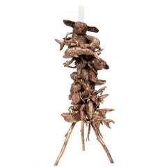 Campana Brothers, "Noah Candleholder", Cast Bronze, Gold, Animals 4