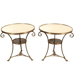 Used Pair of Gueridon Side Tables