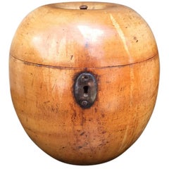 18th-19th Century George III Apple Form Tea Caddy 12