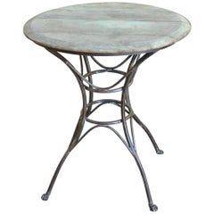 Antique French 19th Century Bistro Table