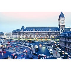 Gare De Lyon, Place Louis-Armand, Paris Color Photography by Gregg Felsen