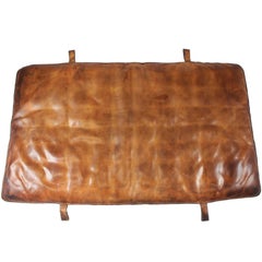 1950s Leather Gym Mat