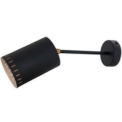 1950 Pair of Black Metal Sconce 9