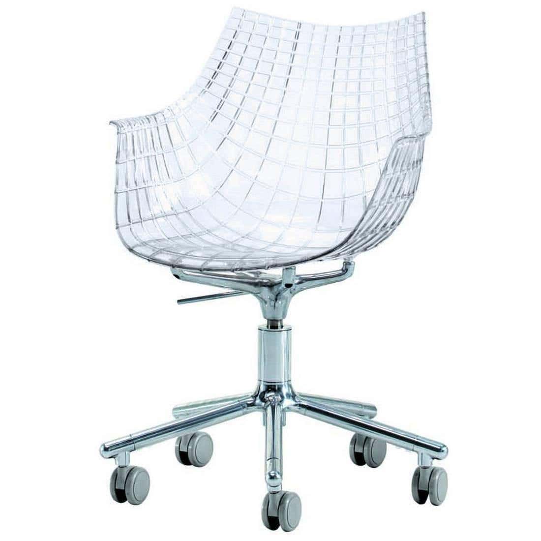 Meridiana Polycarbonate And Aluminum Armchair Designed C Pillet For Meridiana Polycarbonate And Aluminum Armchair Designed C Pillet For