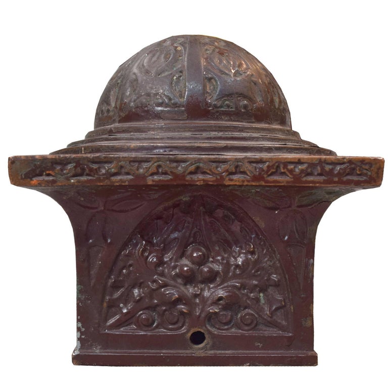 Sullivan Designed Newel Post Cap from Schlesinger and Mayer Department